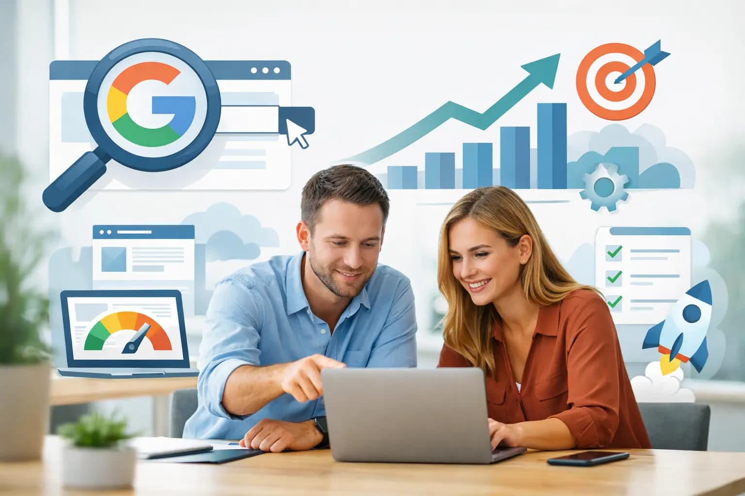 Website schneller bei Google finden in 8 Schritten
