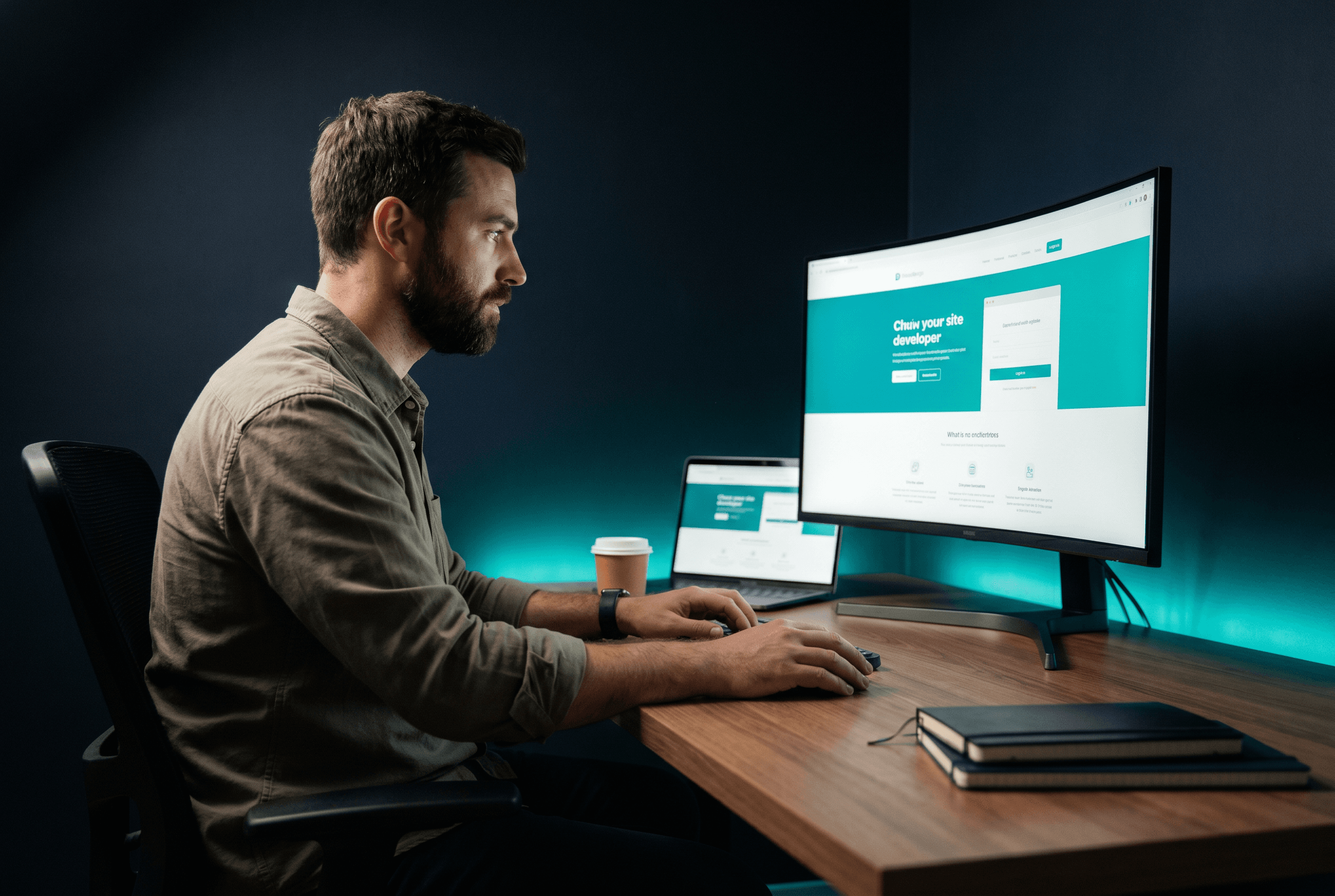 Technische Umsetzung: Moderne Unternehmenswebsite