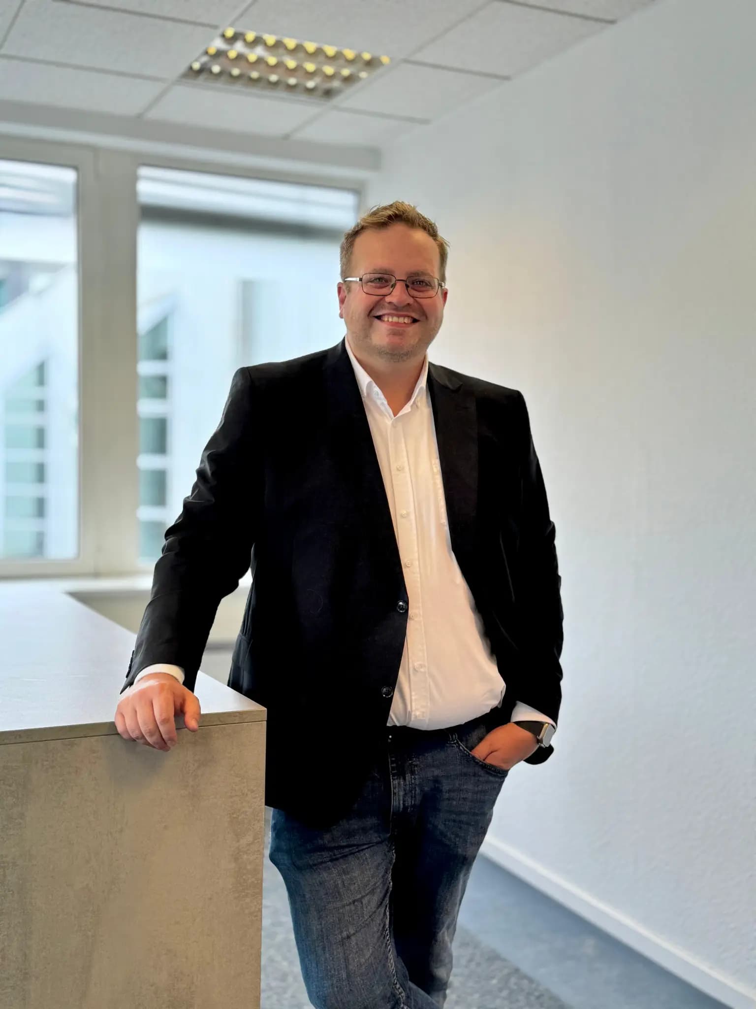 Simon Thißen, Gründer und Geschäftsführer von PräsenzPLUS